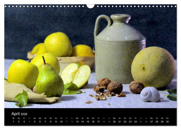Produktbild: Neue alte Stillleben (Wandkalender 2026 DIN A3 quer), CALVENDO Monatskalender