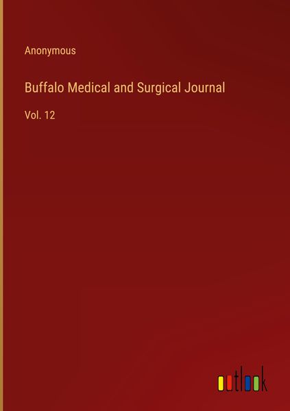 Produktbild: Buffalo Medical and Surgical Journal