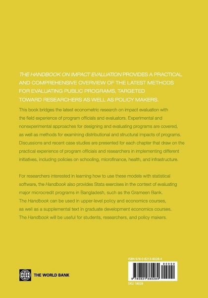 Produktbild: Handbook on Impact Evaluation