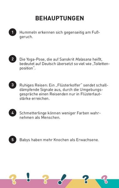 Produktbild: Wahr oder nicht? - Das Quiz-Spiel I ab 10 Jahren