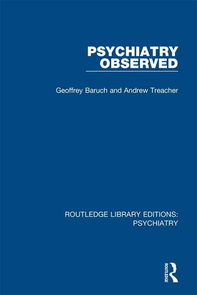 Produktbild: Psychiatry Observed