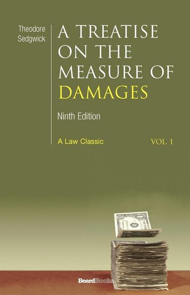 Produktbild: A Treatise on the Measure of Damages
