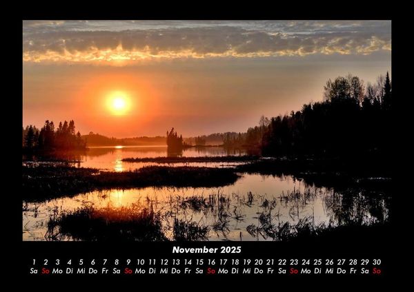 Produktbild: Tag am See 2025 Fotokalender DIN A3