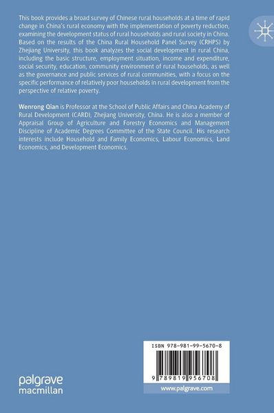 Produktbild: Rural Development in China from the Perspective of Relative Poverty