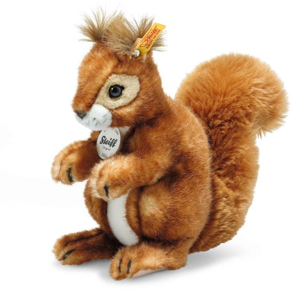 Produktbild: Steiff 045141 - Niki Eichh&ouml;rnchen, aufwartend, Webpelz, 21 cm