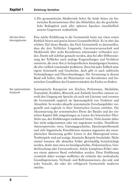 Produktbild: Friedrich, U: Orientierungskurs Germanistik