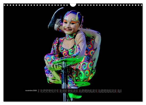 Produktbild: Les cadets du cirque &agrave; Monaco (Calendrier mural 2026 DIN A3 vertical), CALVENDO calendrier mensuel