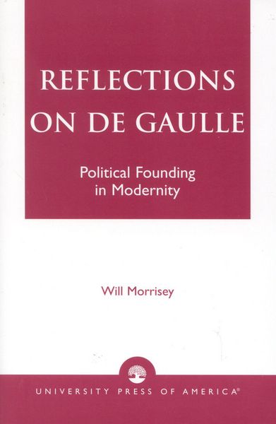 Produktbild: Morrisey, W: Reflections on de Gaulle