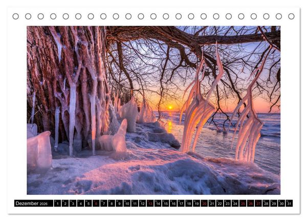Produktbild: Die M&uuml;ritz - Naturparadies der Mecklenburgischen Seenplatte (Tischkalender 2026 DIN A5 quer), CALVENDO Monatskalender