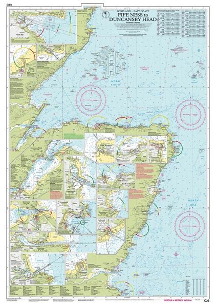 Produktbild: C23 Fife Ness to Duncansby Head, Imray Chart