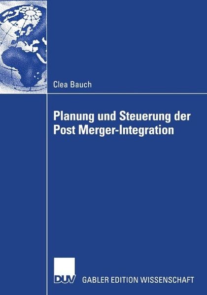 Produktbild: Planung und Steuerung der Post Merger-Integration