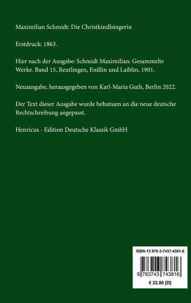 Produktbild: Die Christkindlsingerin