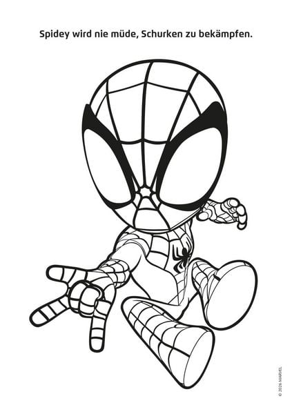Produktbild: Spidey und seine Super-Freunde: Megacooler Malspa&szlig;
