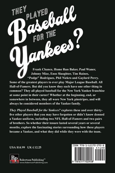 Produktbild: They Played Baseball for the Yankees?: A History of Forgotten Bronx Bombers