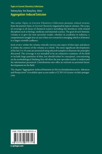 Produktbild: Aggregation-Induced Emission