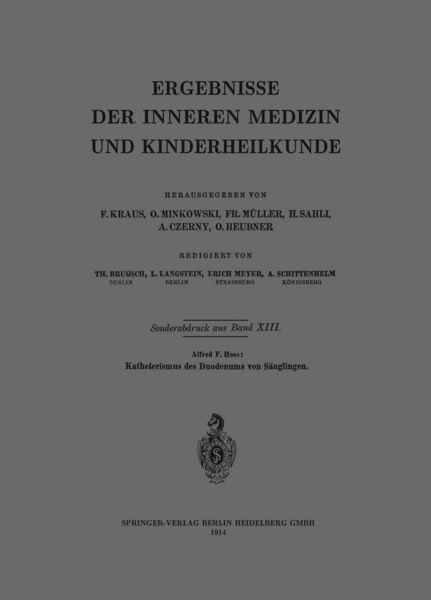 Produktbild: Katheterismus des Duodenums von S&auml;uglingen