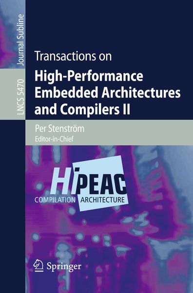 Produktbild: Transactions on High-Performance Embedded Architectures and Compilers II