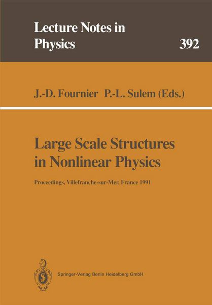 Produktbild: Large Scale Structures in Nonlinear Physics