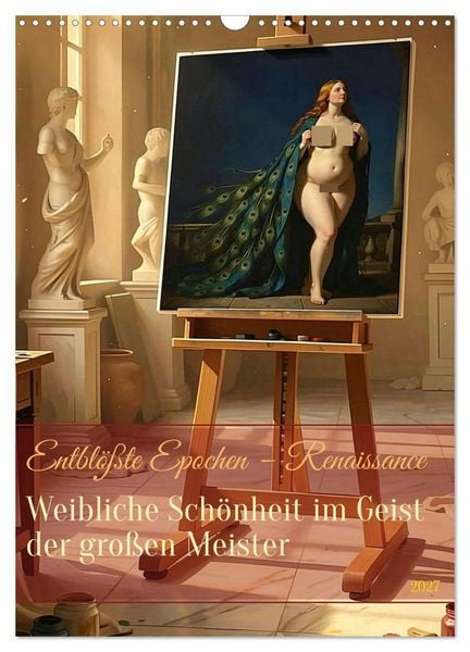 Produktbild: Entbl&ouml;&szlig;te Epochen &ndash; Renaissance (Wandkalender 2027 DIN A3 hoch), CALVENDO Monatskalender