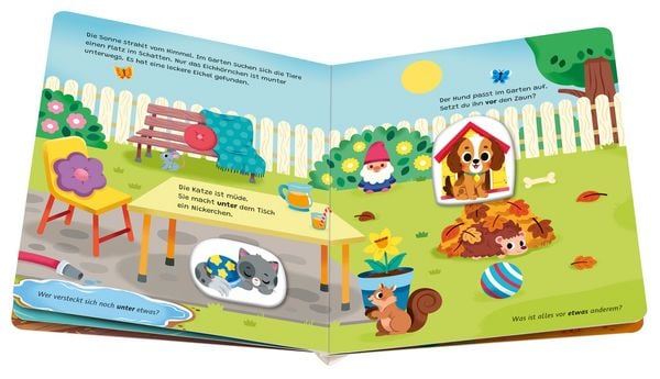 Produktbild: Play+ Mein Spiel mit-Magnetbuch Komm, wir lernen was wo ist - ab 18 Monate