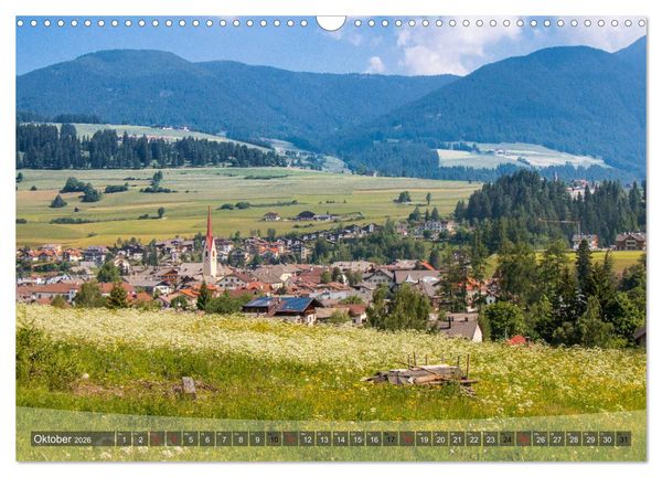 Produktbild: Pustertal im Osten S&uuml;dtirols (Wandkalender 2026 DIN A3 quer), CALVENDO Monatskalender