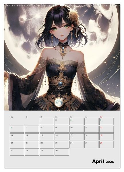 Produktbild: Sehnsucht nach Fantasie (Wandkalender 2026 DIN A2 hoch), CALVENDO Monatskalender