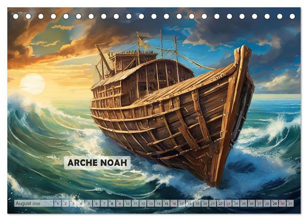Produktbild: Sagenhafte Orte und Mythen (Tischkalender 2026 DIN A5 quer), CALVENDO Monatskalender