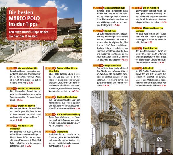 Produktbild: MARCO POLO Reisef&uuml;hrer D&uuml;sseldorf