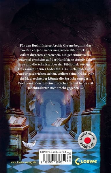 Produktbild: Archie Greene und der Fluch der Zaubertinte (Band 2)