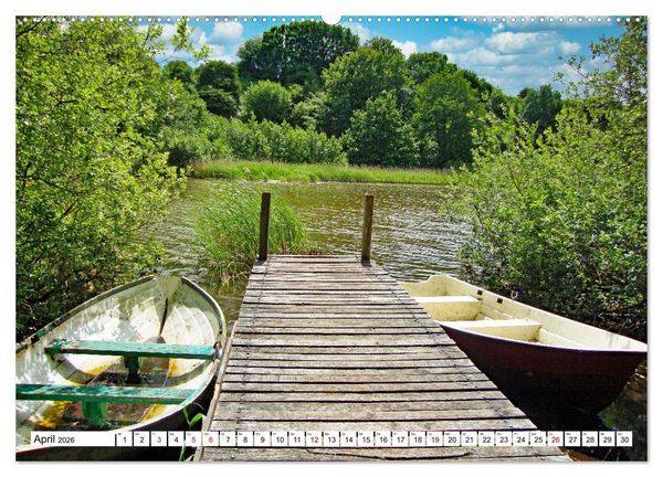 Produktbild: Sehenswertes im S&uuml;den D&auml;nemarks (hochwertiger Premium Wandkalender 2026 DIN A2 quer), Kunstdruck in Hochglanz