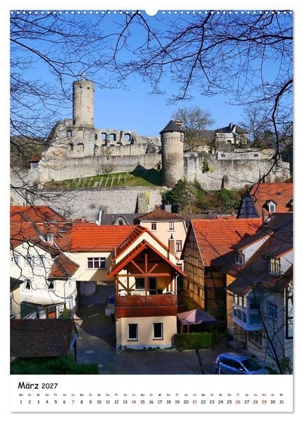 Produktbild: Burgstadt Eppstein (hochwertiger Premium Wandkalender 2027 DIN A2 hoch), Kunstdruck in Hochglanz