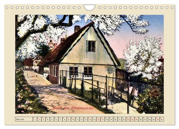 Produktbild: Gru&szlig; aus Finkenwerder (Wandkalender 2026 DIN A4 quer), CALVENDO Monatskalender