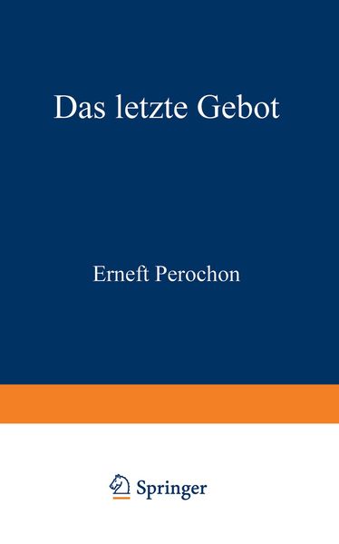 Produktbild: Das letzte Gebot