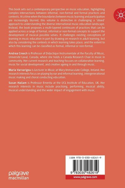 Produktbild: Contexts for Music Learning and Participation