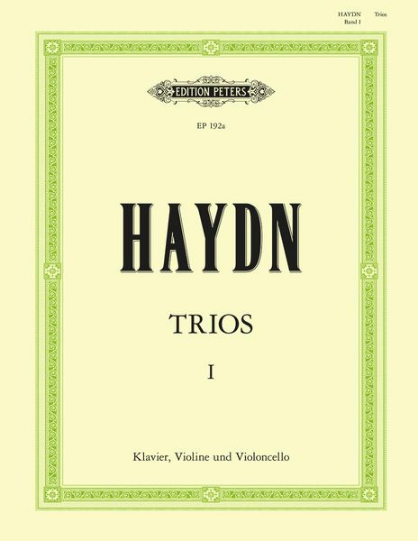 Produktbild: Piano Trios, complete Vol.1