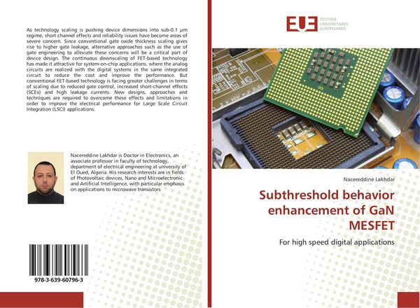 Produktbild: Subthreshold behavior enhancement of GaN MESFET