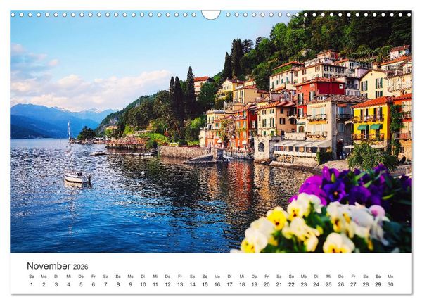 Produktbild: Traumdestination Italien (Wandkalender 2026 DIN A3 quer), CALVENDO Monatskalender