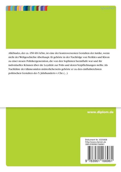 Produktbild: Alkibiades - Politiker und Feldherr