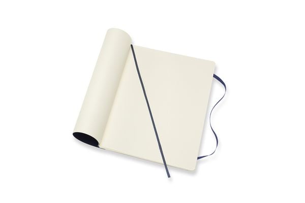 Produktbild: MOLESKINE NOTIZBUCH XL, BLANKO, SOFT COVER, SAPHIR