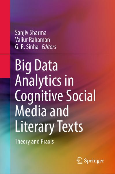 Produktbild: Big Data Analytics in Cognitive Social Media and Literary Texts