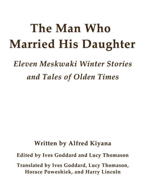 Produktbild: The Man Who Married His Daughter