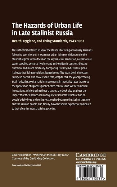 Produktbild: The Hazards of Urban Life in Late Stalinist Russia