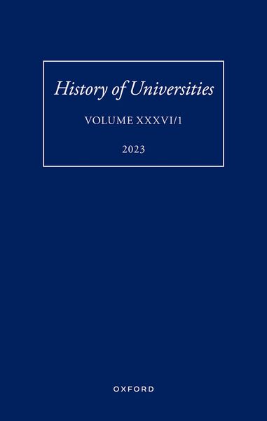 Produktbild: History of Universities: Volume XXXVI / 1