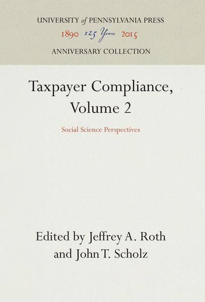Produktbild: Taxpayer Compliance, Volume 2