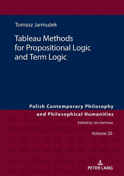 Produktbild: Tableau Methods for Propositional Logic and Term Logic
