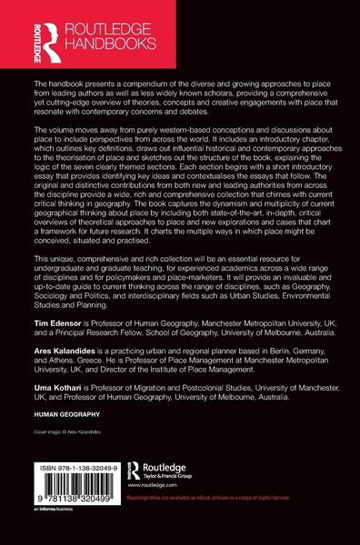 Produktbild: The Routledge Handbook of Place