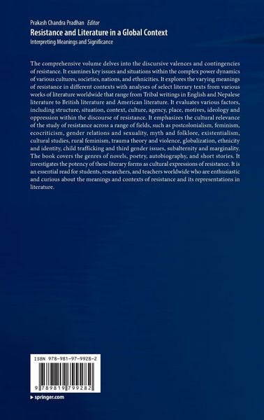 Produktbild: Resistance and Literature in a Global Context