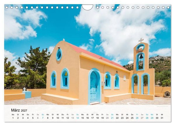 Produktbild: Insel Karpathos - Inselsch&ouml;nheit des Dodekanes (Wandkalender 2027 DIN A4 quer), CALVENDO Monatskalender
