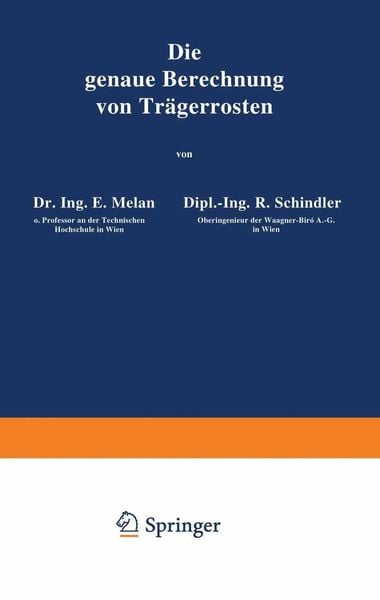 Produktbild: Die genaue Berechnung von Tr&auml;gerrosten