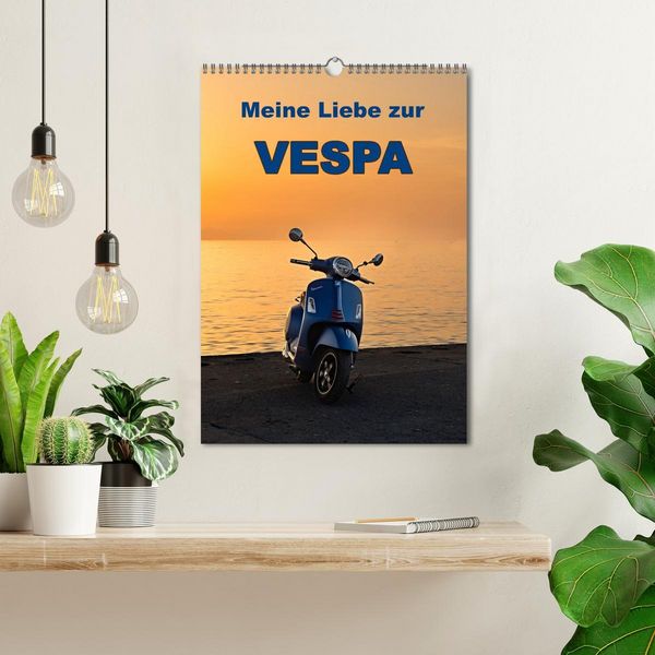 Produktbild: Die Liebe zur Vespa (Wandkalender 2026 DIN A3 hoch), CALVENDO Monatskalender